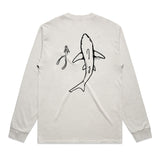 Shark Swim - Faded Heavy - Longsleeve