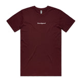 Whale Shark - Burgundy Staple Tee