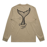 Whale Tail - Khaki Heavy Faded LS (Sale)