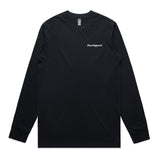 Whale Tail - Navy Long Sleeve