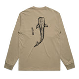 Whale shark swim - Faded Heavy - Longsleeve