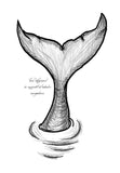 Whale Tail - Sage - Tee - Staple Cut