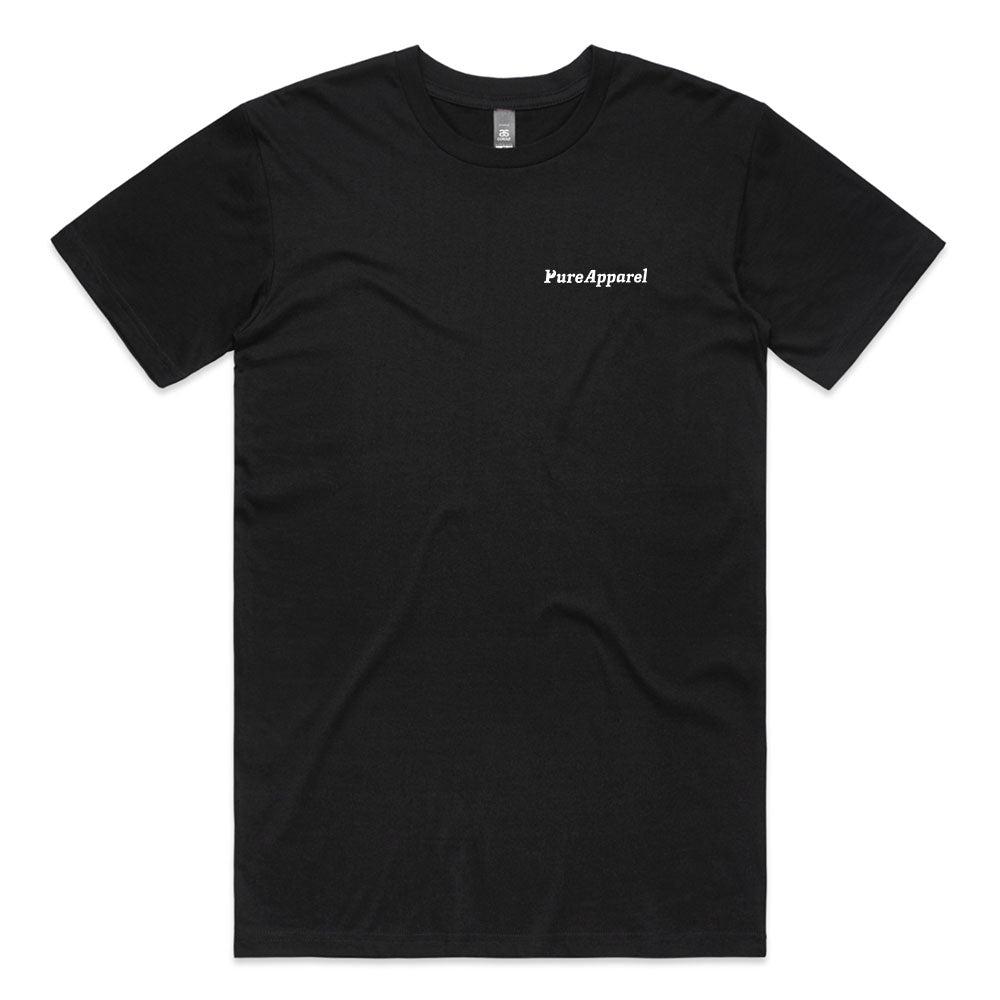 Glass Full - Black Tee - staple cut