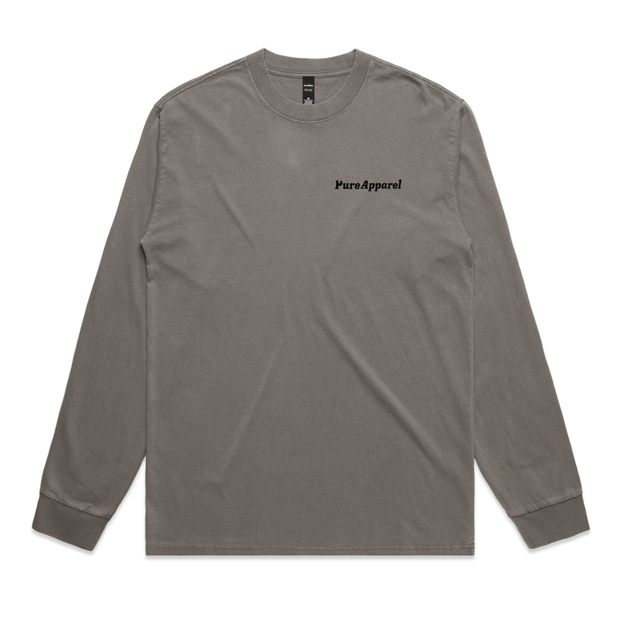 Ocean Beach - Faded grey Longsleeve tee