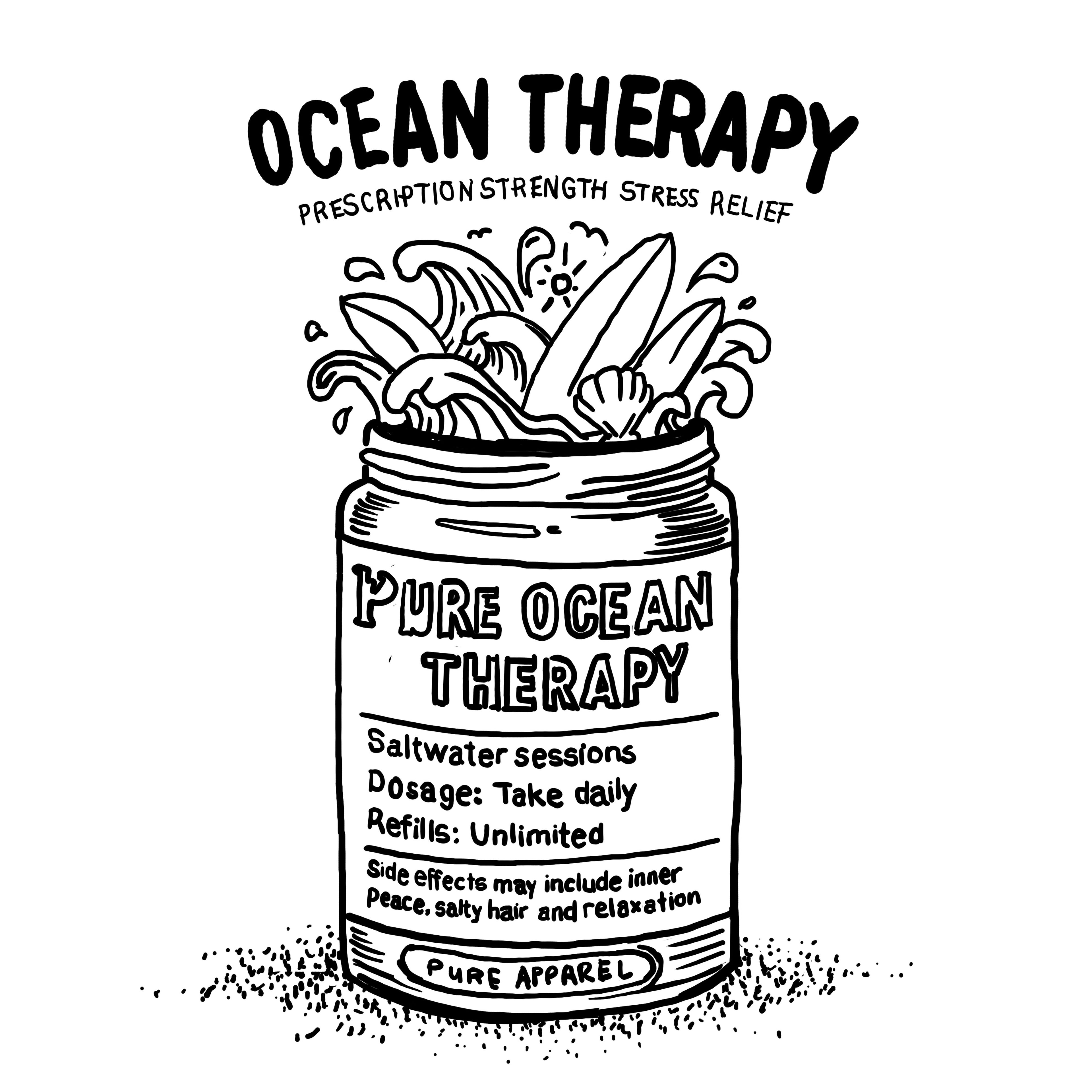 Ocean therapy - White Original Cut