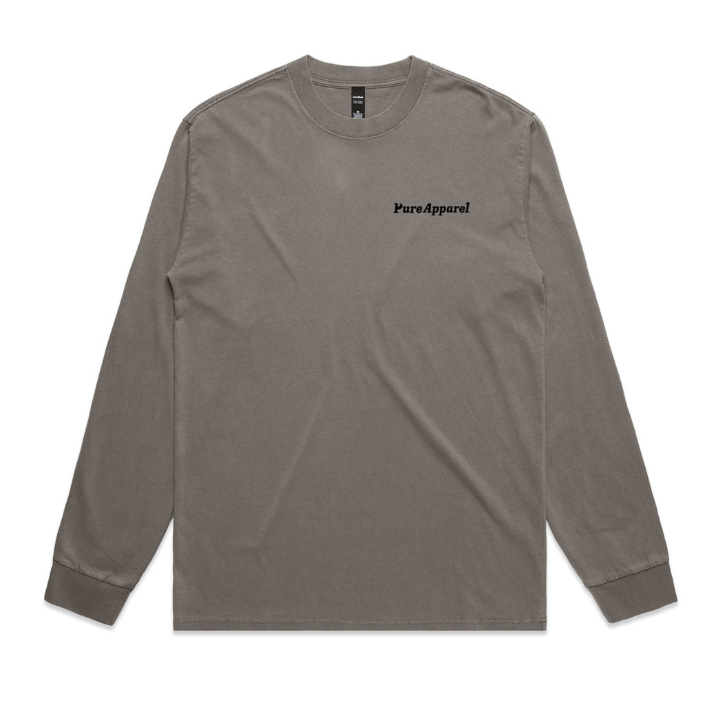 Glass Full - Grey Heavy Longsleeve Tee