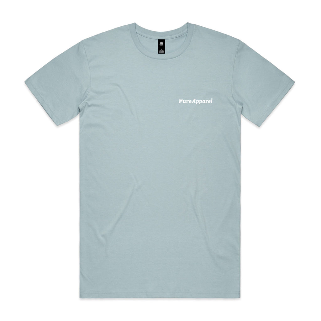 Whale Tail - Pale Blue Original cut