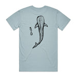 Whale Shark - Pale Blue Staple Tee
