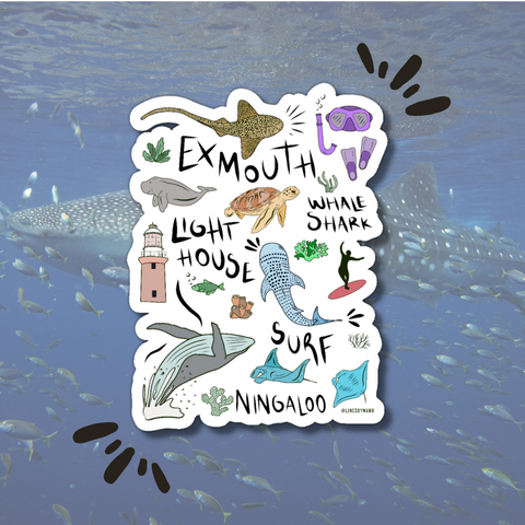 Exmouth Sticker