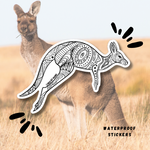 Kangaroo Sticker