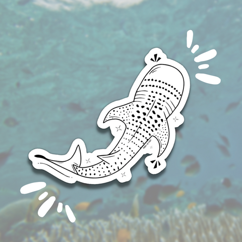 Whale shark Sticker
