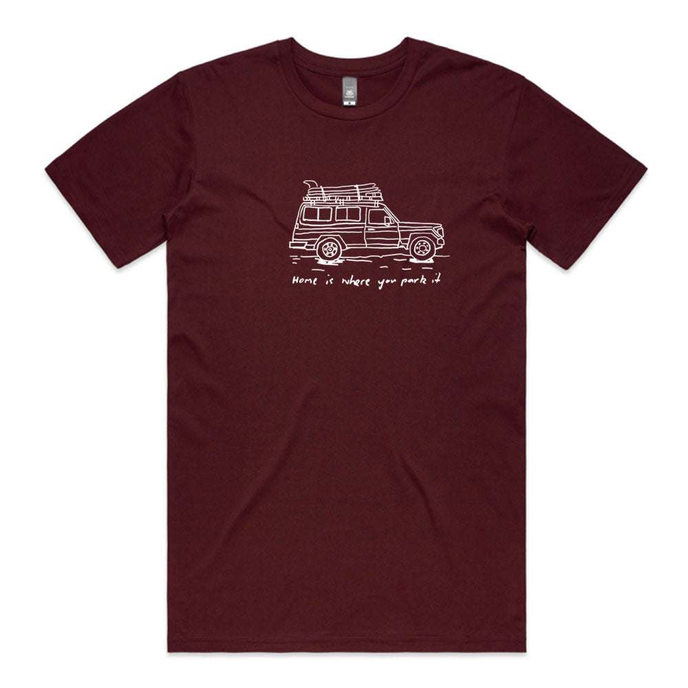 Troopy - Burgundy Tee