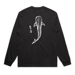 Whale shark swim - Faded Heavy - Longsleeve