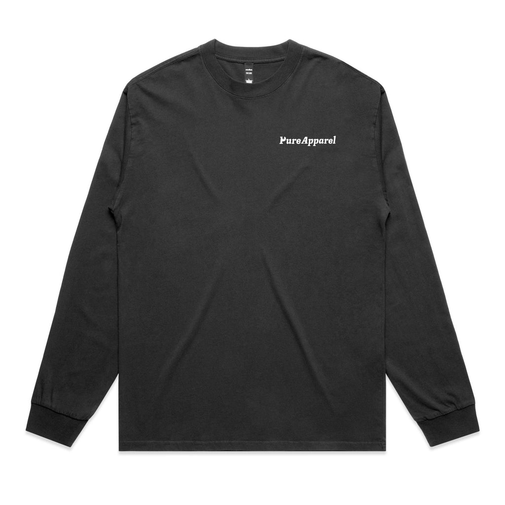 Don't Help - Black Longsleeve Tee