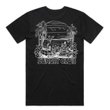 The Sunset Club - Black Tee (Sale)