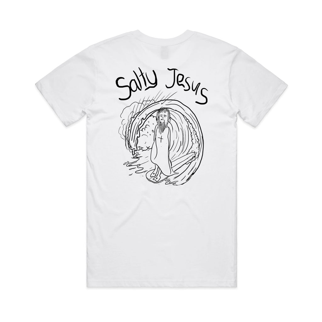 Salty Jesus - White tee
