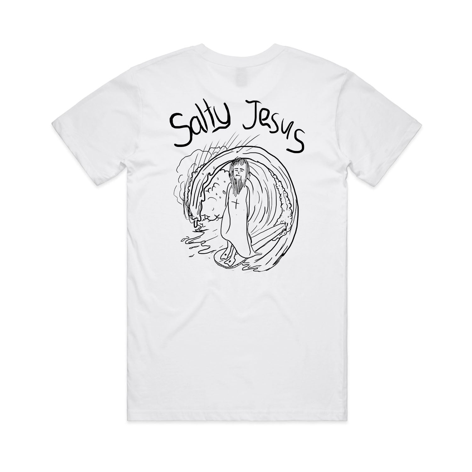 Salty Jesus - White tee