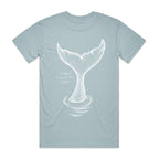 Whale Tail - Pale Blue Original cut
