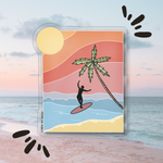 Coast life Sticker