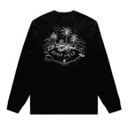 Don't Help - Black Longsleeve Tee