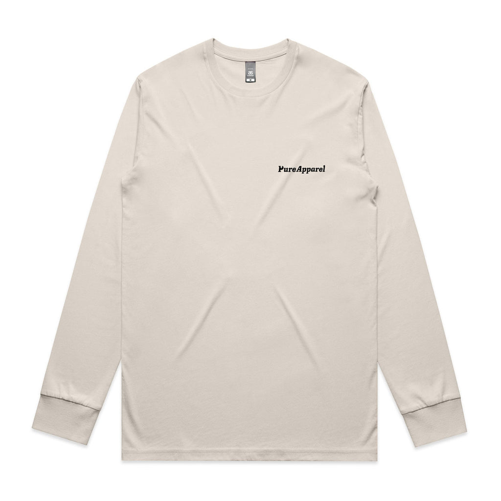 Whaleshark swim - Bone Longsleeve tee