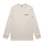 Whaleshark swim - Bone Longsleeve tee