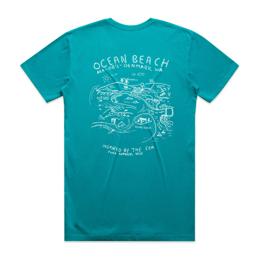Ocean Beach - Charlotte blue Original cut