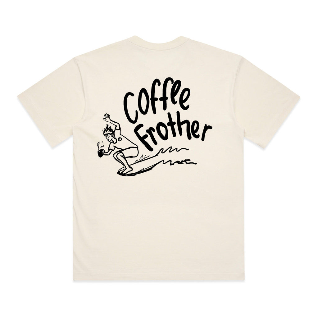 Coffee Frother - Ecru Box Cut