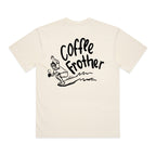 Coffee Frother - Ecru Box Cut