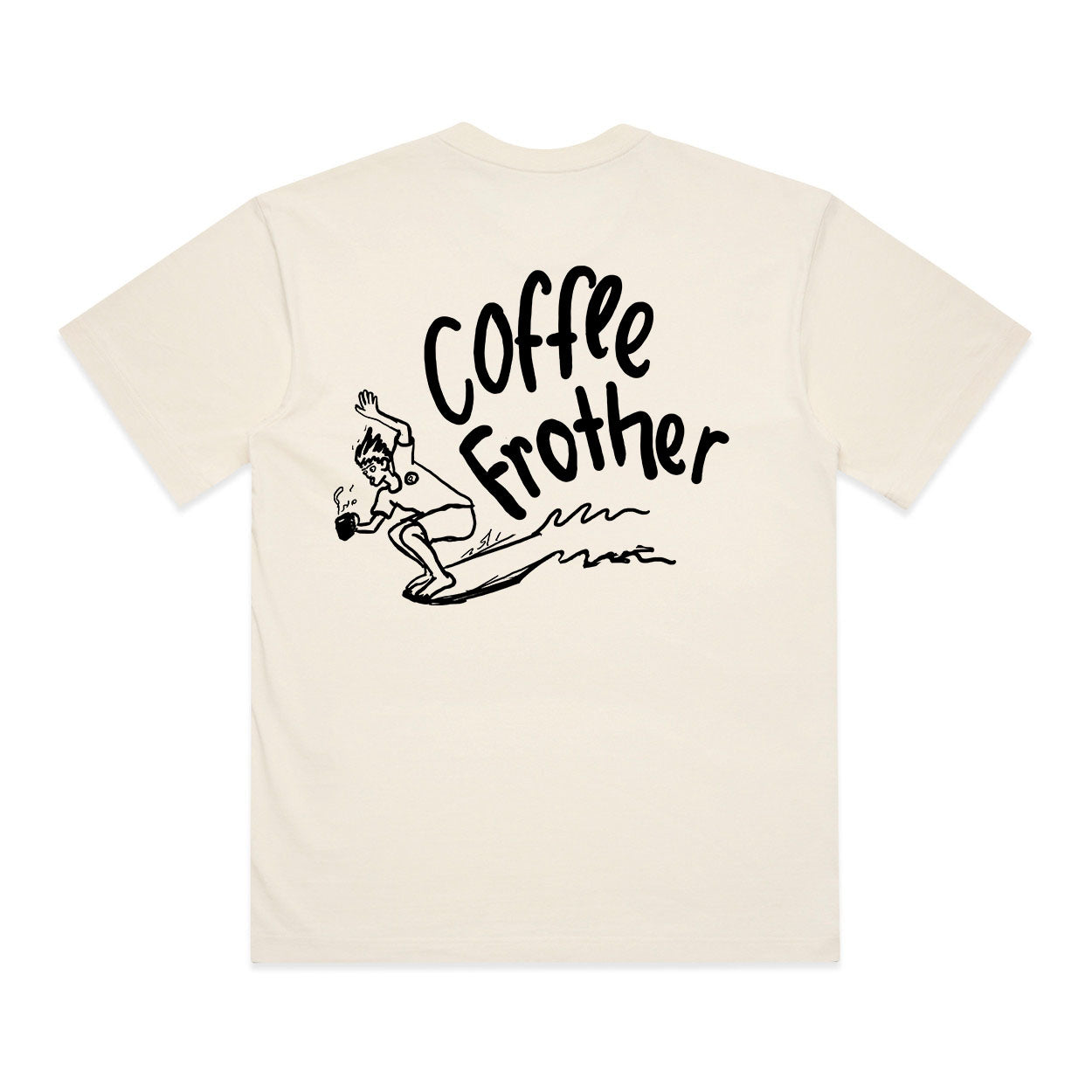 Coffee Frother - Ecru Box Cut