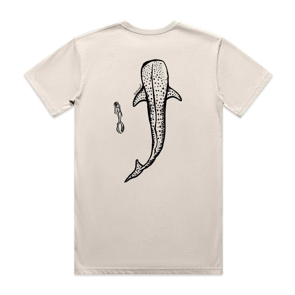 Whaleshark Swim - Bone Original Tee