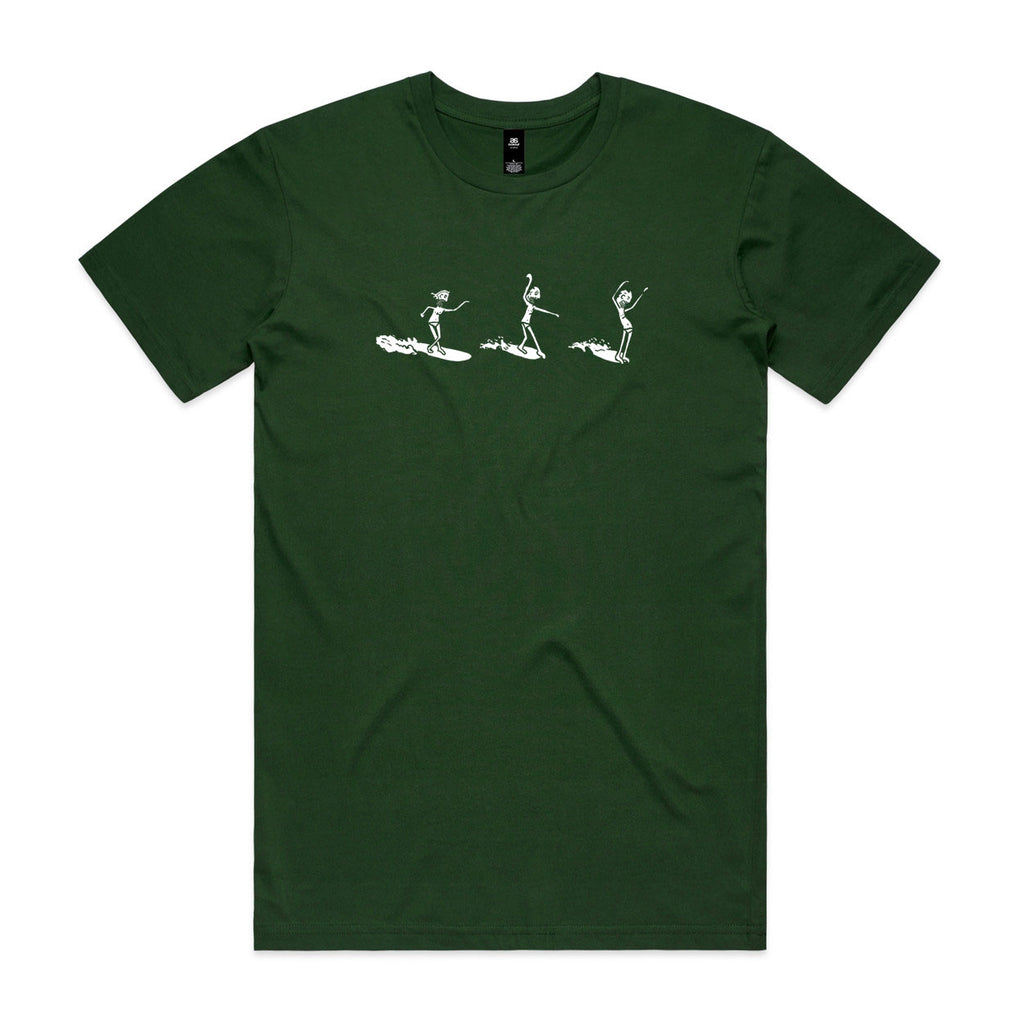 Surf Sequence - Forest Green Original Tee