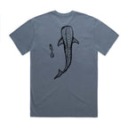 Whaleshark swim - Indigo Heavy Box Tee