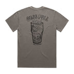 Glass Full - Faded Grey Heavy Box cut