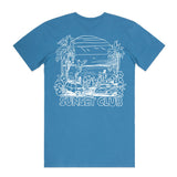 The Sunset Club - Hydro Blue Tee (Sale)