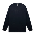 Whale Tail - Navy - LS - Staple Cut