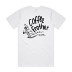 Coffee Frother - White tee