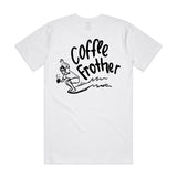Coffee Frother - White tee