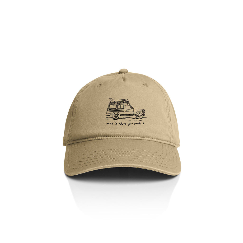Home Is Where You Park It Cotton 5 Panel
