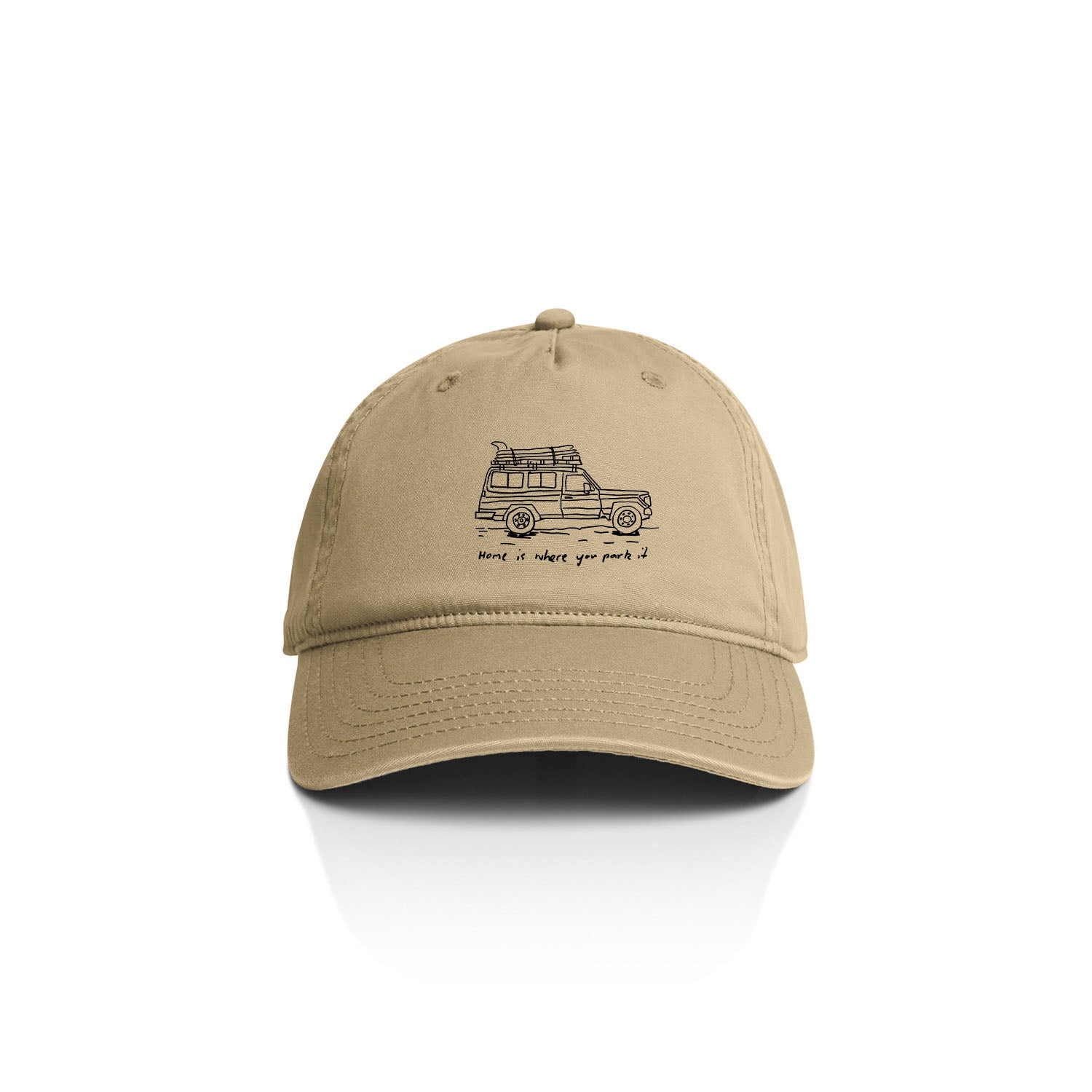 Home Is Where You Park It Cotton 5 Panel