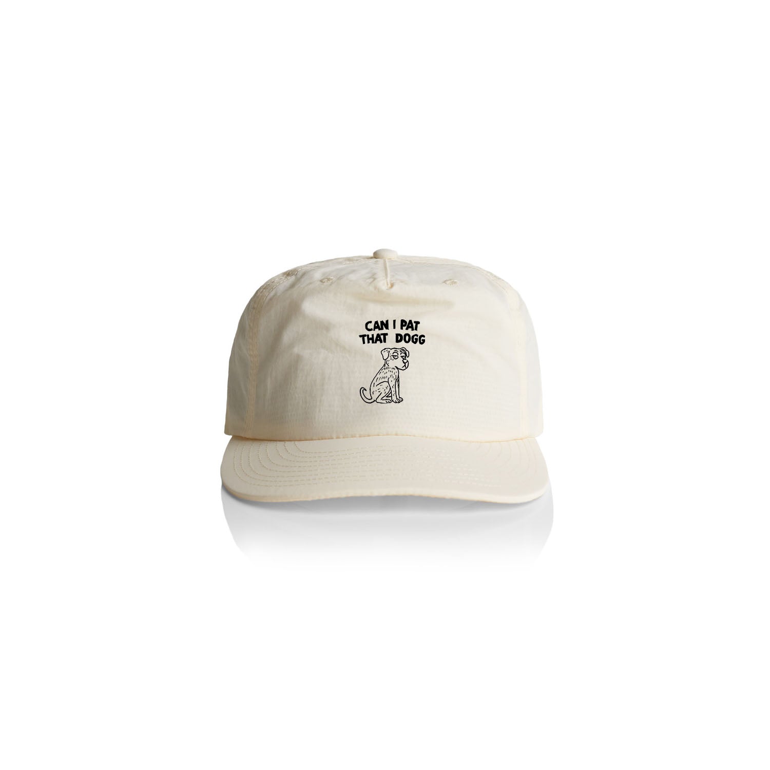 Can I Pat That Dog Nylon Surf Hat