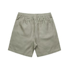Pure Logo Linen Shorts - Khaki