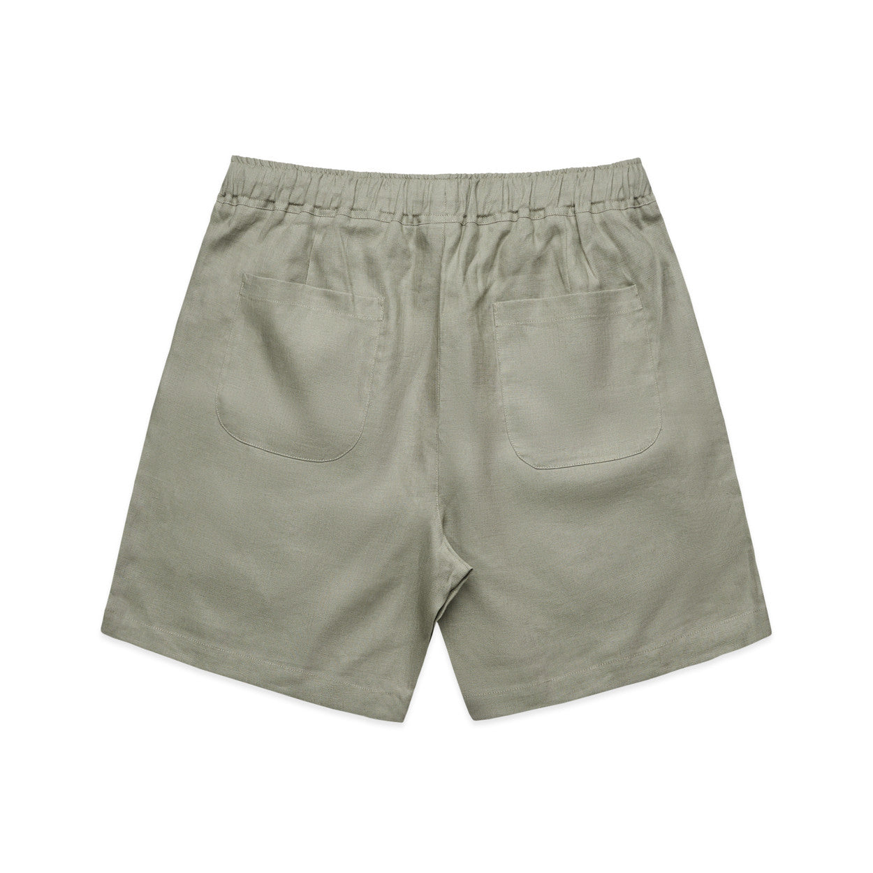 Pure Logo Linen Shorts - Khaki