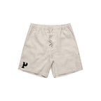 Pure Logo Linen Shorts - Beige