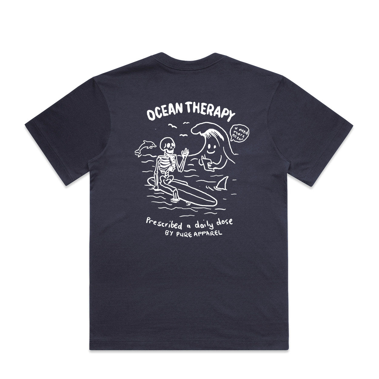 NEW Box cut - Ocean therapy skelly