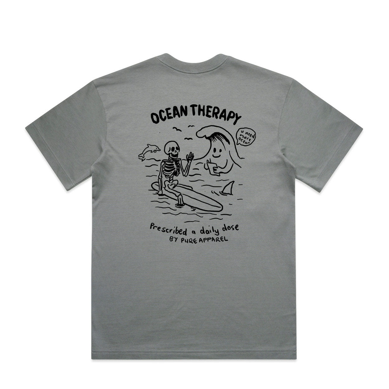 NEW Box cut - Ocean therapy skelly