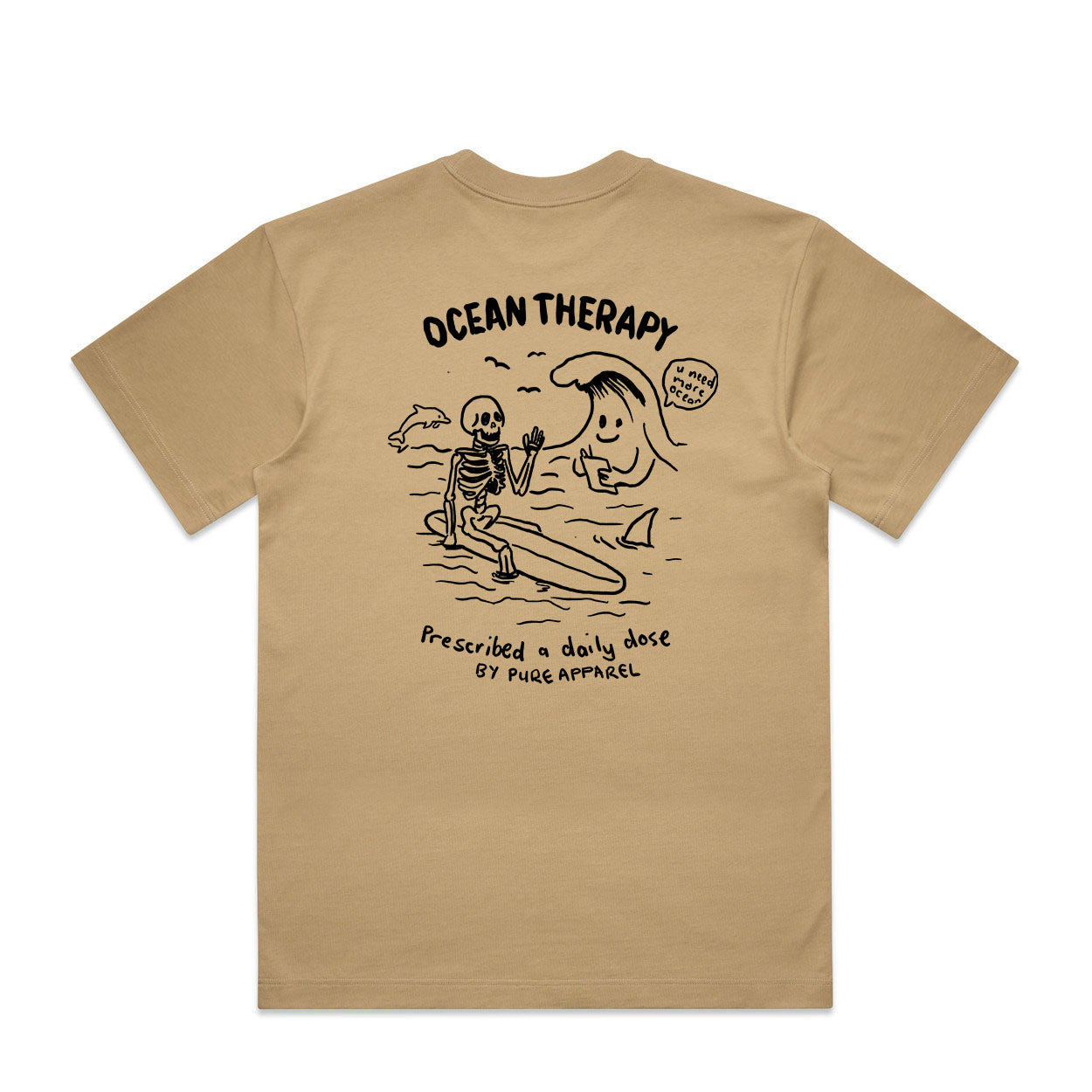 NEW Box cut - Ocean therapy skelly