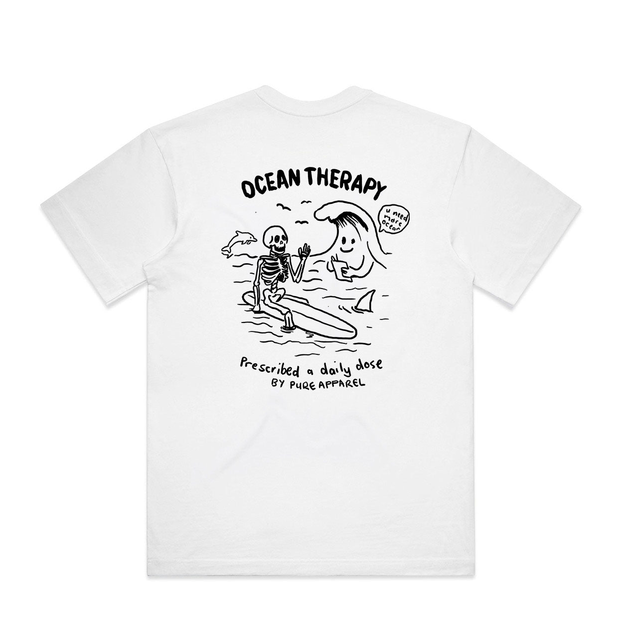 NEW Box cut - Ocean therapy skelly