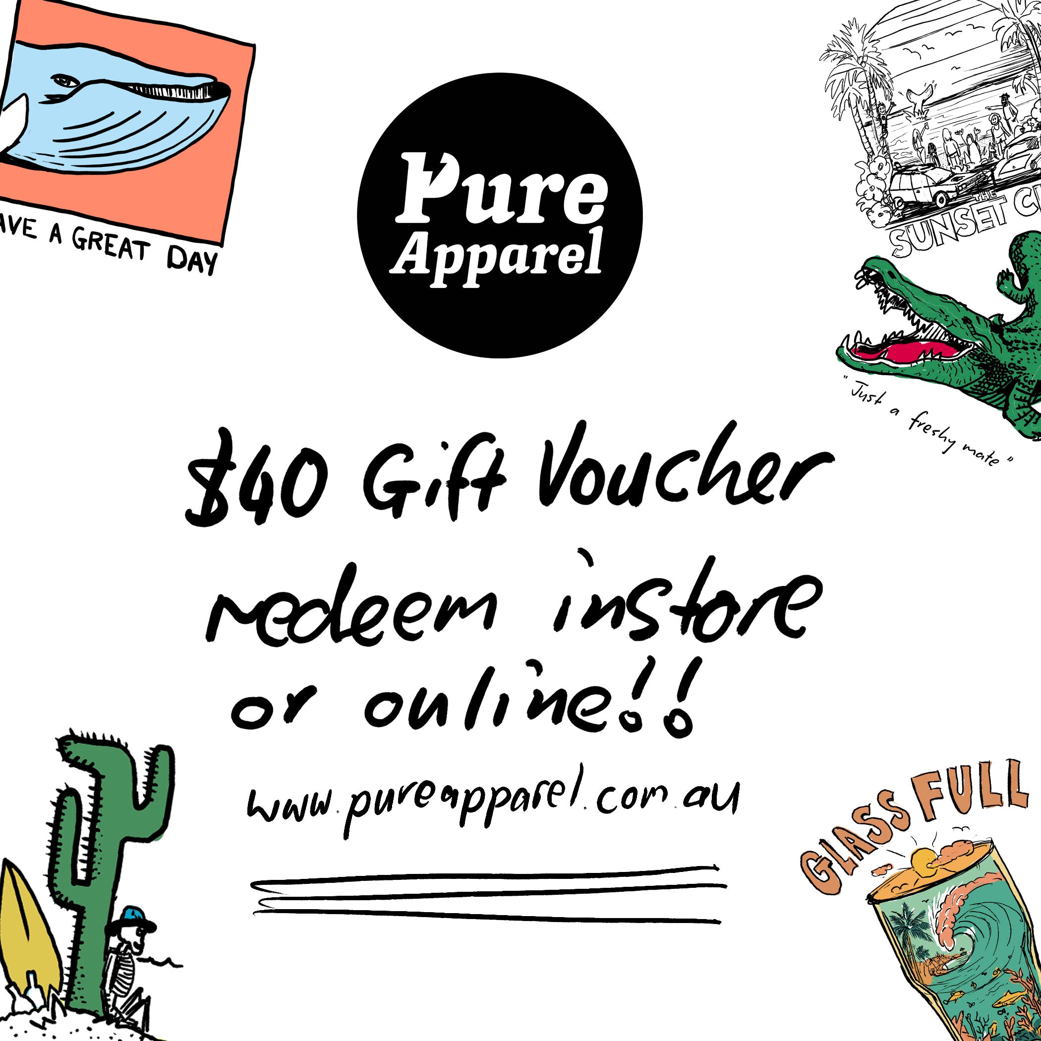 Pure Apaprel Gift card
