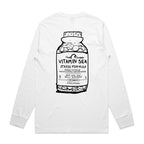 White Long Sleeve - Vitamin Sea